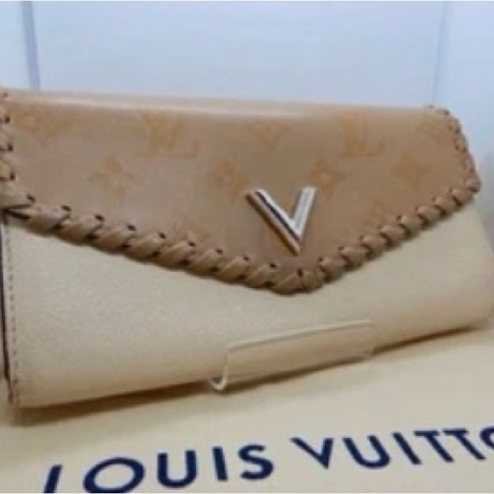Louis Vuitton Limited Edition Very Flap Long Wallet/clutch